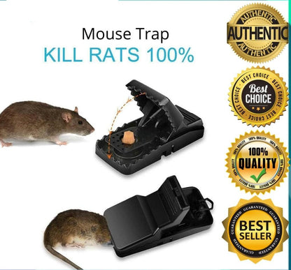 Black Mouse Trap 🐭💥 | Safe, Reusable & Powerful Grip